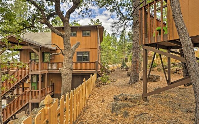 Pet-friendly Munds Park Retreat w/ Wraparound Deck