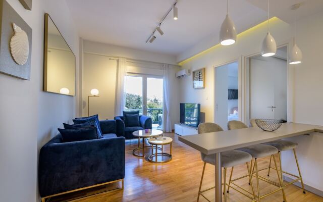 Lush Sapphire apt in the heart of Athens