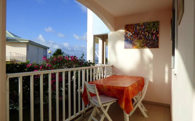 Apartment With 2 Bedrooms in Les Trois-îlets, With Wonderful sea View,