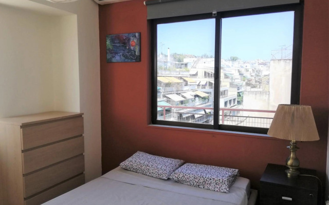 5th floor apartment with city view