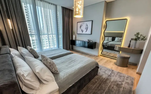 Burj Khalifa View Majestic 2BR Haven