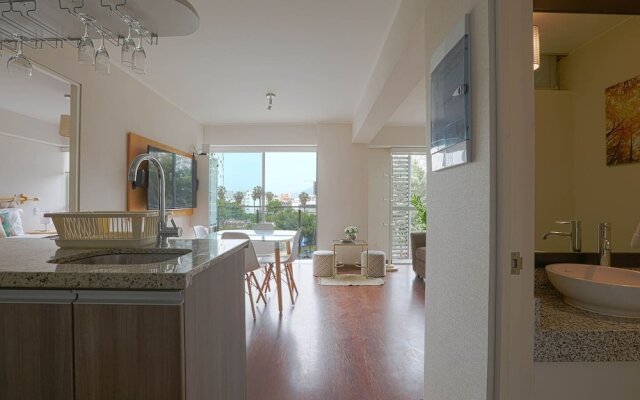 Moderno dpto en Barranco con piscina y gimnasio