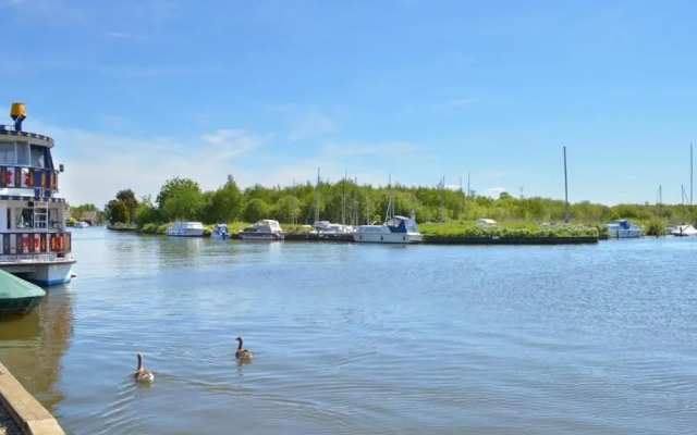 Pleasant holiday home in Horning with pond