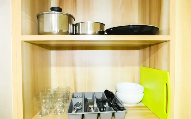 Modern Style The Oasis Studio Apartment with Comfortable Sofa