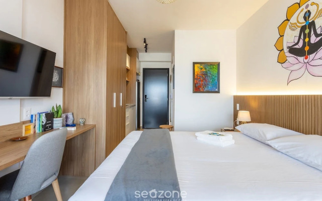 Zen Studio W/panoramic View of Sao Paulo Onj2612