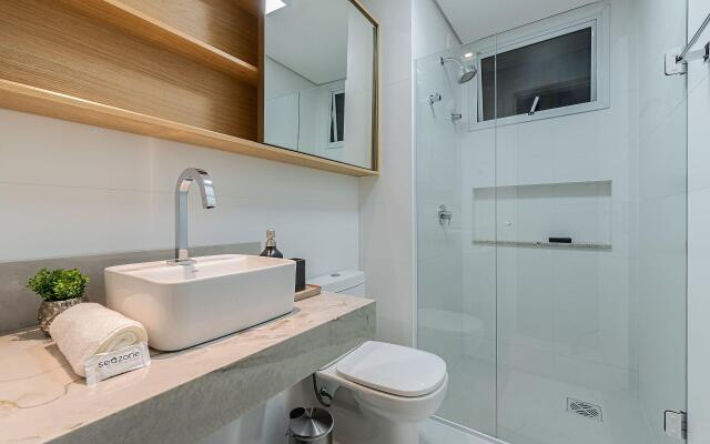 Apto luxuoso a 2min da praia ABC2013