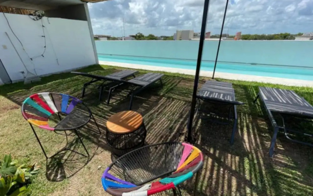 Jungle Lofts in Tulum Centre Rooftop Patio Pool M3