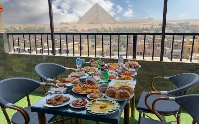 pyramids tower view inn