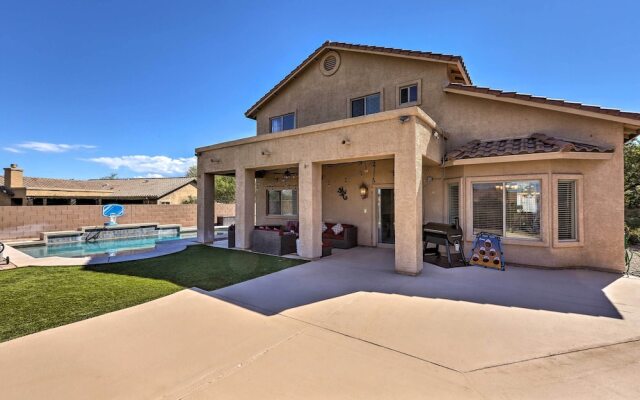 Modern Tucson Home w/ Patio + Saltwater Pool!
