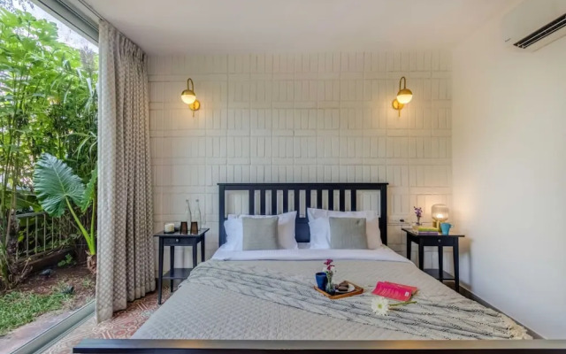 Stylish 2BR w Pool Near Candolim and Coco Beach