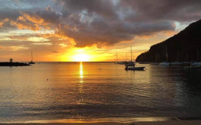 Au coucher du soleil