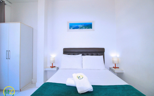 Studio vista mar para 4 pessoas em Copacabana