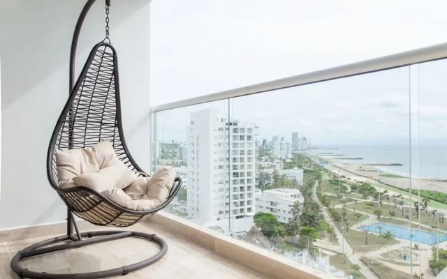 w Spectacular Loft With Balcony in Crespo