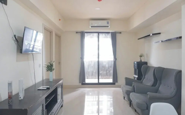 New Furnished 2BR with Office Room at Meikarta Apartment