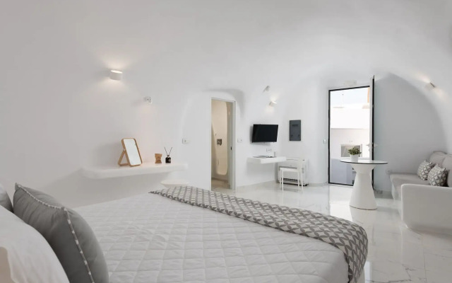White Concept Caves