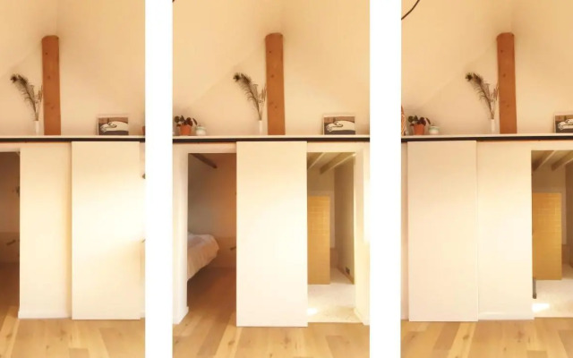RUIMTEZICHT cosy appartement with sauna