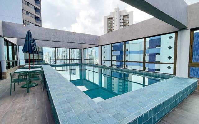 Rooftop #603 - Suíte em Boa Viagem por Carpediem