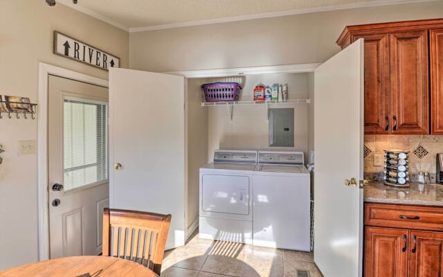 White River Fishing Escape w/ Deck & Patio!