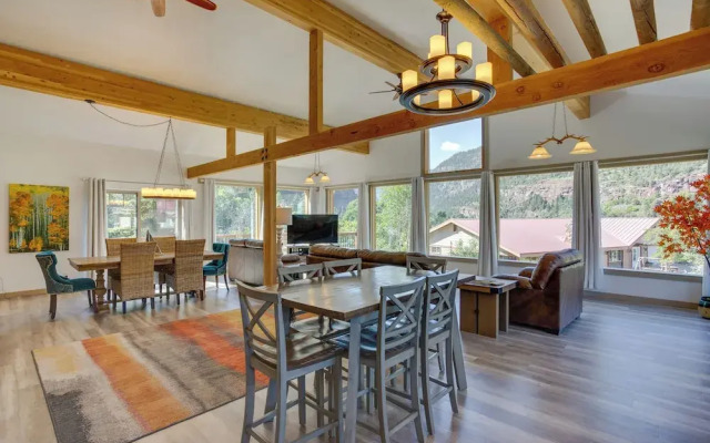 Magnificent Ouray Home w/ Deck & Mountain Views!