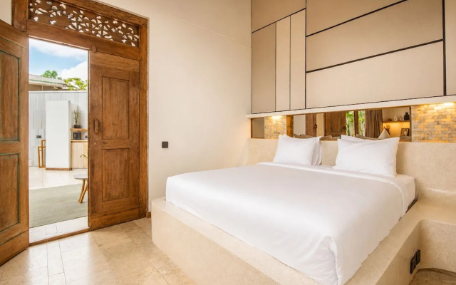 BA Villa 2 1BR Elegant 1-br Villa With Pool 800m to Echo Beach – Guest Rooms – Pererenan
