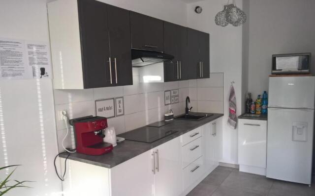 Top Oder Apartments- private parking