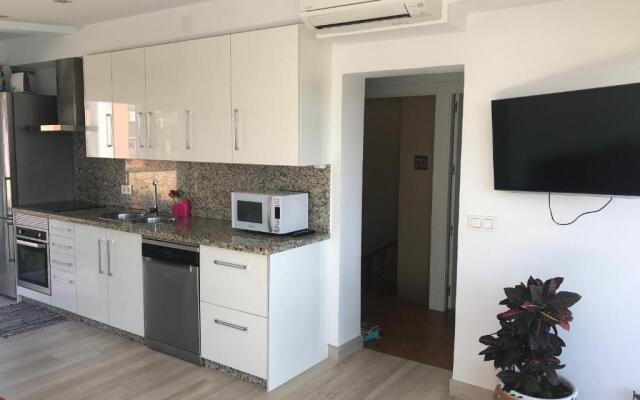 Apartment with private patio