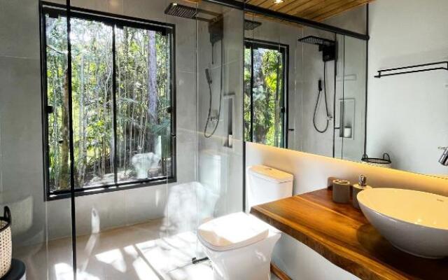 Cabana equipada em meio à natureza em Pomerode