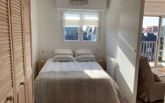 T2 cosy/balcon sud ouest/300m-mer/Villers sur Mer