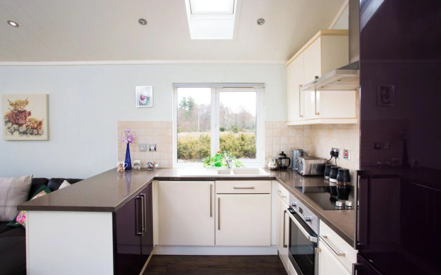 Bluebell Lodge - Sleeps 4,hot Tub, Loch & Woodland