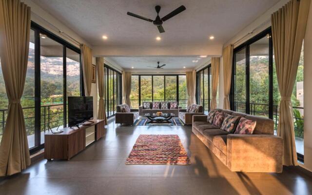 SaffronStays Mountain Aer, Karjat