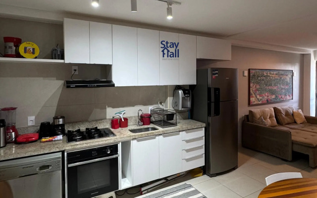 Apt 2QTS-Eco Resort-Condomínio Beira-Mar-SH036