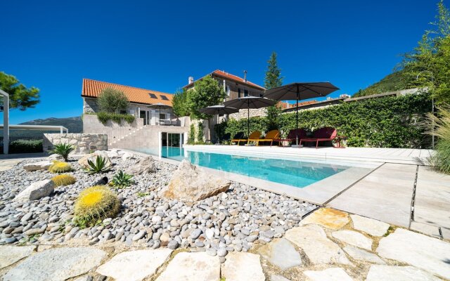 Villa Lastva is a Five Star Seafront Luxury Villa With Privite Pool