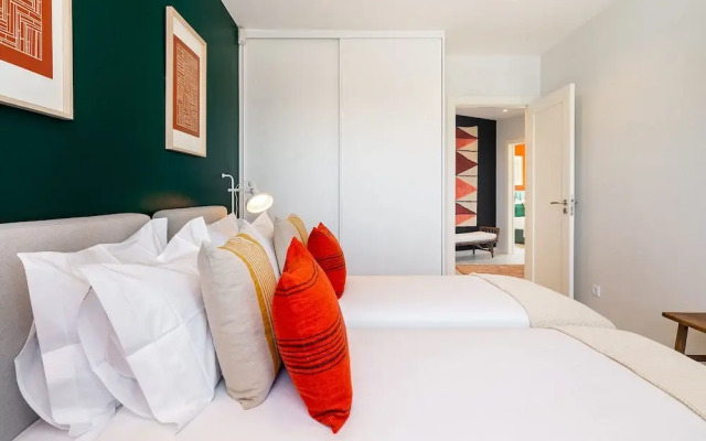 Cascais Coastline Atlantic Gardens W/Ac, Parking & Sea View