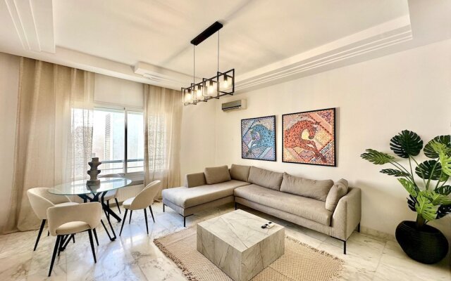 Elyssa Superbe Appartement aux Jardins de Carthage