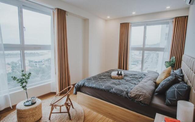 BunHomestay ☆ SEA-View BEDROOM 3BR/apt☆Netflix+Pool☆Near Harbour