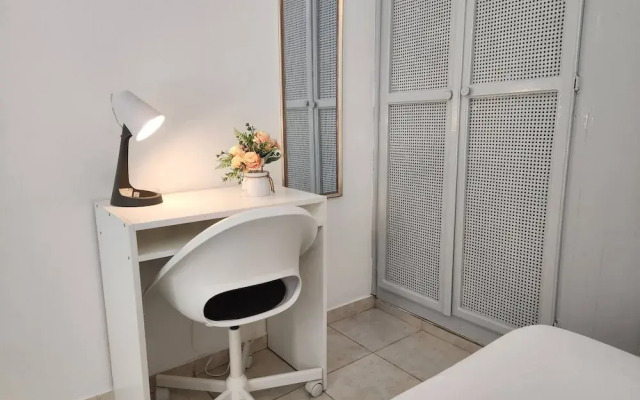 Secure 3-pers Apartment Close to the Beach