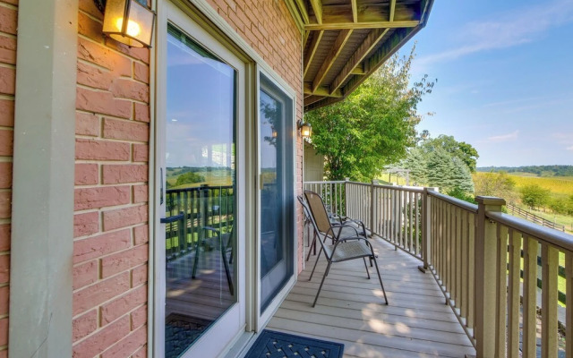 Amish Country Getaway w/ Pastoral Views!