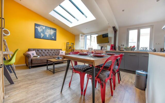 Appart Duplex design et ensoleillé