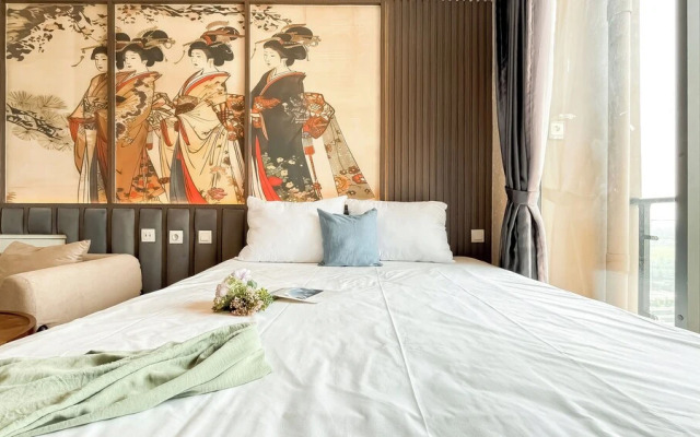 Comfort And Quiet Studio At Apartment Sky House Bsd