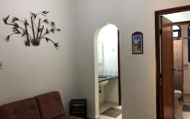 Pé na Areia com Piscina e Churrasqueira - 2 suítes