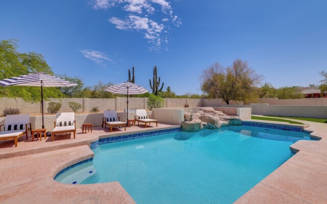 Heated Saltwater Pool: Spacious Home in Scottsdale