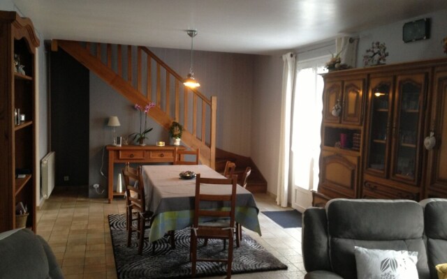 Charming Holiday Home In Denneville With Garden