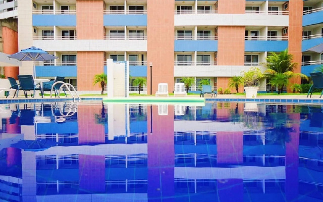 Terrazzo 110 Ponta Negra Praia Flat - NBI - 54 m2 - Smart Tv