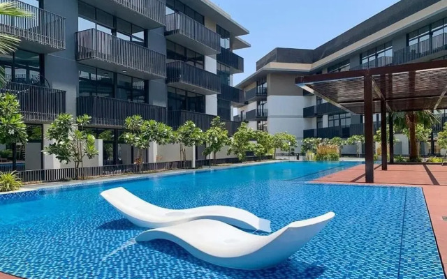 Manzil-1BR Apt with Pool in JVC