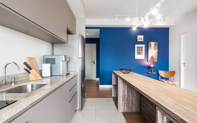 Apartamento Completo com Sacada e Vaga Vila Ol Mpia