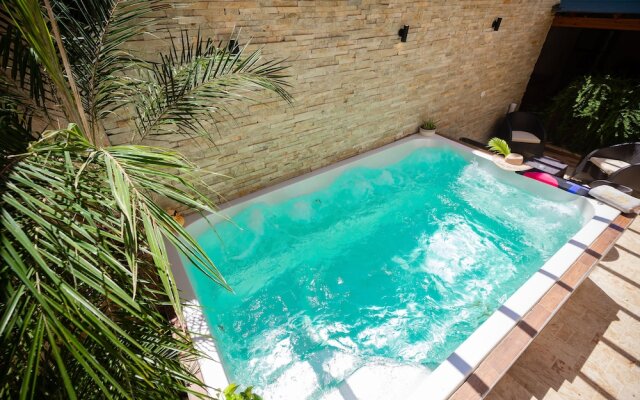 Room-cozy 1bd With Common Jacuzzi