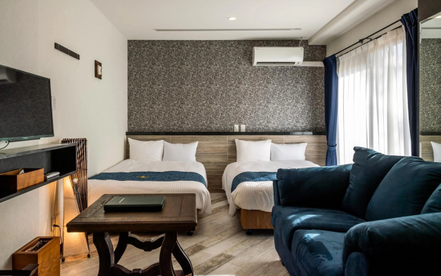 THE PERIDOT Smart Hotel Tancha Ward – Guest Rooms – Onna