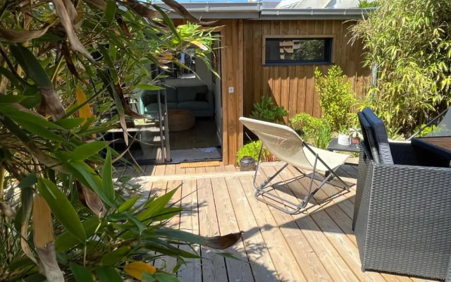 Lodge LE CABANON accès direct plage !