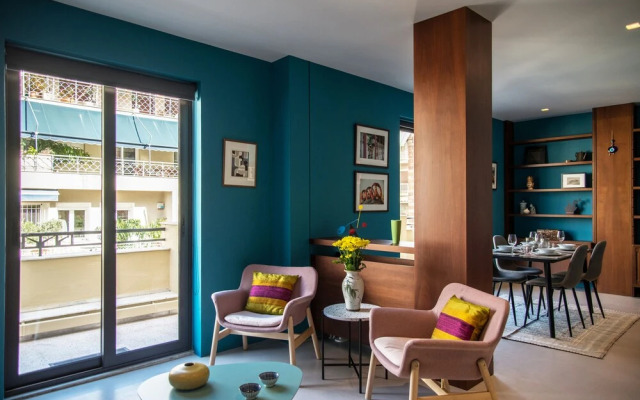 Stylish decorated apartment in Kolonaki