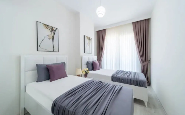 Modern Apartment With Shared Sauna in Alanya